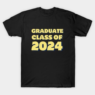 Class Of 2024 Graduation T-Shirt